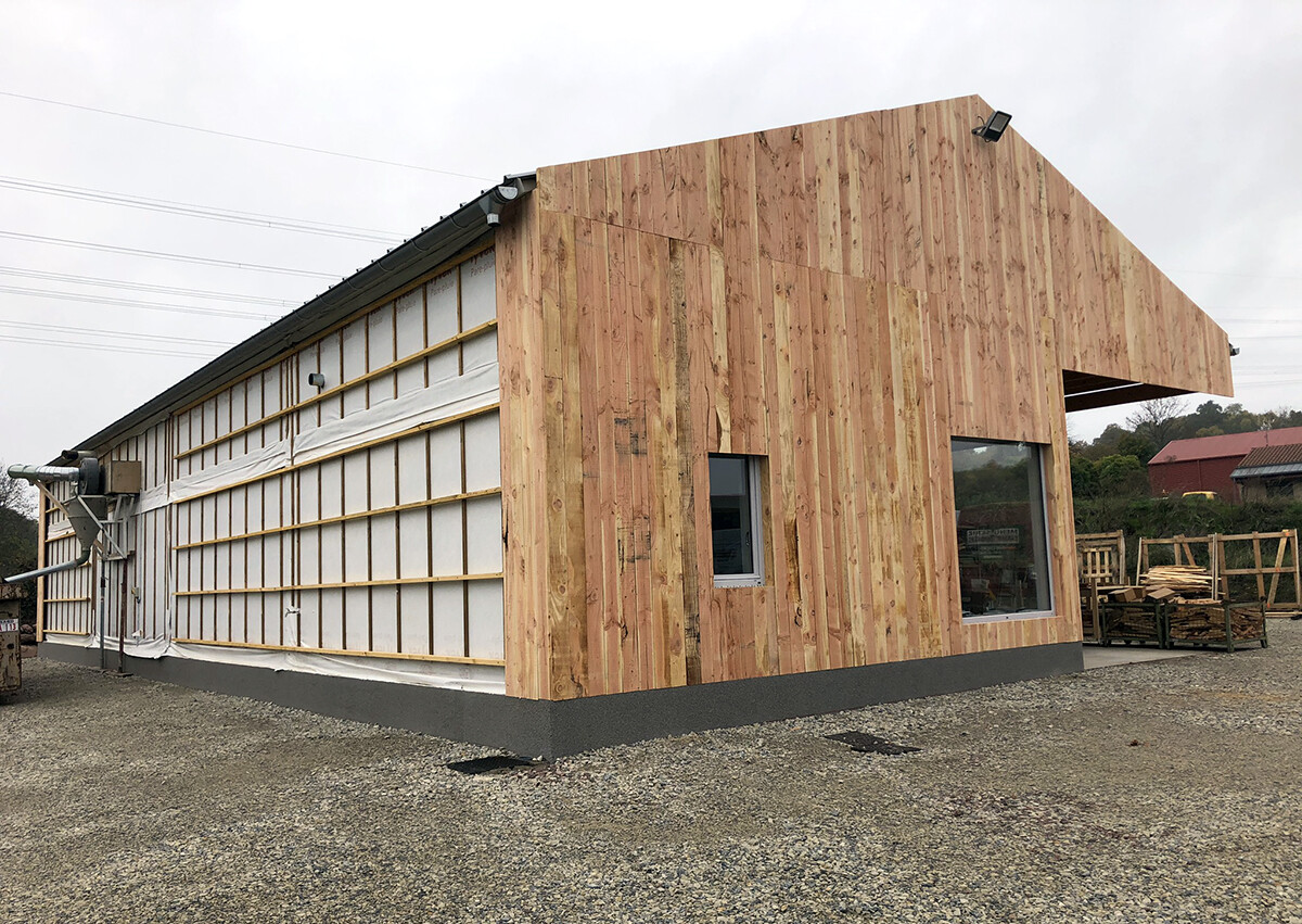 Le nouvel atelier de la menuiserie Caillot
